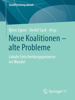 cover image of Neue Koalitionen – alte Probleme
